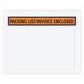 Tape Logic Tape Logic® "Packing List/Invoice Enclosed" Envelopes, 4 1/2" x 5 1/2", Orange, 1000/Case PL462