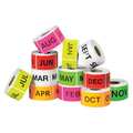 Tape Logic Tape Logic® Easy Order Packs, Months Of The Year, 2" x 3", Assorted Colors, 12/Case DL1238