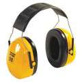 3M Peltor Over-the-Head Ear Muffs, 25 dB, Peltor Optime 98, Black/Yellow OCS1401