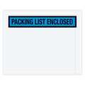 Tape Logic Tape Logic® "Packing List Enclosed" Envelopes, 4 1/2" x 5 1/2", Blue, 1000/Case PL454