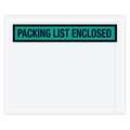 Tape Logic Tape Logic® "Packing List Enclosed" Envelopes, 4 1/2" x 5 1/2", Green, 1000/Case PL455