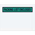 Tape Logic Tape Logic® "Packing List Enclosed" Envelopes, 4 1/2" x 6", Green, 1000/Case PL489