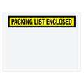Tape Logic Tape Logic® "Packing List Enclosed" Envelopes, 4 1/2" x 6", Yellow, 1000/Case PL441