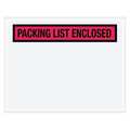 Tape Logic Tape Logic® "Packing List Enclosed" Envelopes, 7" x 5 1/2", Red, 1000/Case PL457