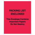 Tape Logic Tape Logic® "Packing List Enclosed This Envelope Contains…" (Paper Face), 5" x 6", Red, 1000/Case PL485