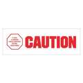 Tape Logic Tape Logic® Pre-Printed Carton Sealing Tape, "Caution - If Seal Is Broken...", 2.2 Mil, 2" x 110 yds., Red/White, 36/Case T902P04