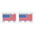 Tape Logic Tape Logic® Pre-Printed Carton Sealing Tape, "Made in USA", 2.2 Mil, 2" x 110 yds., Red/White/Blue, 36/Case T902P15