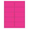 Tape Logic Tape Logic® Rectangle Laser Labels, 4" x 2", Fluorescent Pink, 1000/Case LL178PK
