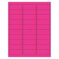 Tape Logic Tape Logic® Rectangle Laser Labels, 2 5/8" x 1", Fluorescent Pink, 3000/Case LL173PK