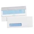 Partners Brand Redi-Seal Business Envelopes with Security Tint, #10 Window, 4 1/8" x 9 1/2", White, 2500/Case EN1113