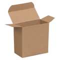 Partners Brand Reverse Tuck Folding Cartons, 3 5/16" x 1 1/2" x 3 5/16", Kraft, 1000/Case RTC30