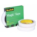 Scotch Scotch® 810 Magic Tape (Permanent), 2.5 Mil, 1" x 36 yds., Transparent, 12/Case T9651810