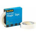 Scotch Scotch® 811 Magic Tape (Removable), 2.0 Mil, 3/4" x 36 yds., Transparent, 12/Case T9641811