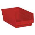 Partners Brand Shelf Storage Bin, Red, 30 PK BINPS103R