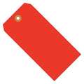 Partners Brand Shipping Tags, 13 Pt., 5 1/4" x 2 5/8", Fluorescent Red, 1000/Case G12061C