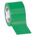 Partners Brand Tape Logic® Solid Vinyl Safety Tape, 6.0 Mil, 3" x 36 yds., Green, 3/Case T93363PKG