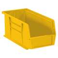 Partners Brand Hang & Stack Storage Bin, Yellow, 6 PK BINP1889Y
