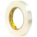 Scotch 3M™ 8959 Bi-Directional Strapping Tape, 5.7 Mil, 3/4" x 55 yds., Clear, 6/Case T91489596PK