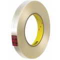 Scotch 3M™ 890MSR Strapping Tape, 8.0 Mil, 3/4" x 60 yds., Clear, 12/Case T914890M12PK