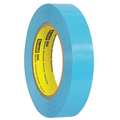 Scotch 3M™ 8898 Tensilized Poly Strapping Tape, 4.6 Mil, 1" x 60 yds., Blue, 12/Case T915889812PK