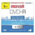 Maxell Disc, Dvd-R, 16x, 4.7 GB, PK5 638002