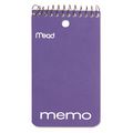 Mead Book, Memo, 3X5", 60 Sheet 45354