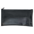 Mmf Industries Bag, Zipper, Bank, Vinyl, Black 2340416W04
