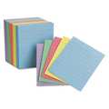 Oxford Index Cards, 1/2 Size, Ast, PK200 10010
