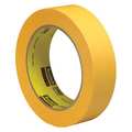 Scotch 3M™ 2460 Flatback Tape, 3.3 Mil, 1" x 60 yds., Gold, 36/Case T9452460