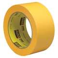 Scotch 3M™ 2460 Flatback Tape, 3.3 Mil, 2" x 60 yds., Gold, 24/Case T9472460