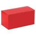 Partners Brand Gift Boxes, 12" x 6" x 6", Holiday Red, 50/Case GB126R