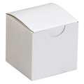 Partners Brand Gift Boxes, 2" x 2" x 2", White, 200/Case GB222