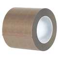 Partners Brand PTFE Glass Cloth Tape, 3 Mil, 4" x 18 yds., Brown, 1/Case T969213