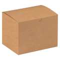 Partners Brand Gift Boxes, 6" x 4 1/2" x 4 1/2", Kraft, 100/Case GB644K