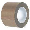 Partners Brand PTFE Glass Cloth Tape, 3 Mil, 3" x 18 yds., Brown, 1/Case T968213