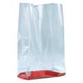 Partners Brand 12" x 8" x 24" Gusseted Poly Bags, 1.5 mil, Clear, PK 500 PB1475