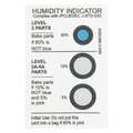 Partners Brand Humidity Indicators, 5-10-60%, 2" x 3", White, 125/Case DES162