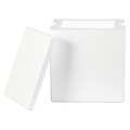 Partners Brand Insulated Foam Containers, 8" x 6" x 9", White, 8/Case 209F