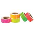 Tape Logic Tape Logic® Inventory Rectangle Labels, "Fluorescent Packs, 3" x 5", Assorted Colors, 5000/Case DL1234
