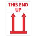 Tape Logic Tape Logic® Labels, "This End Up", 2" x 3", Red/White, 500/Roll DL5154