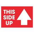 Tape Logic Tape Logic® Labels, "This Side Up" Arrow, 2" x 3", Red/White, 500/Roll DL1307