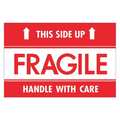 Tape Logic Tape Logic® Labels, "Fragile - This Side Up - HWC", 2" x 3", Red/White, 500/Roll DL2156