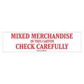 Tape Logic Tape Logic® Labels, "Mixed Merchandise", Red/White, 500/Roll SCL544