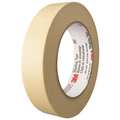 3M 3M™ 203 Masking Tape, 4.7 Mil, 1" x 60 yds., Natural, 12/Case T93520312PK