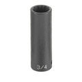 Grey Pneumatic 1/2" Drive Impact Socket Chrome plated 2113MD