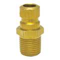 Foster Plug, 1/2" 1/2" MPT, Brass FP554