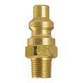 Foster Plug, Brass 1/4" 1/8"MPT O-12