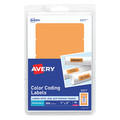 Avery Dennison Label, 1"X3", NeonOrange, PK200 05477