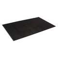 Crown Matting Technologies Economy Carpet Mat, Black, 3 ft. W x GS 0035BK