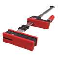 Bessey 12" Parallel Clamp, Wood Handle and 3-1/4" Throat Depth KRJR-12